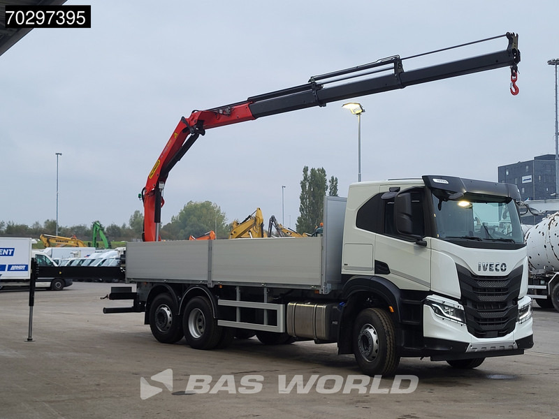 Iveco X-Way 420 6X2 UNUSED Palfinger PK19001 SLD5 Crane Lift+steering-Axle ACC Euro 6 - Valníkový/ Plošinový nákladný automobil, Auto s hydraulickou rukou: obrázok 3 Iveco X-Way 420 6X2 UNUSED Palfinger PK19001 SLD5 Crane Lift+steering-Axle ACC Euro 6 - Valníkový/ Plošinový nákladný automobil, Auto s hydraulickou rukou: obrázok 3