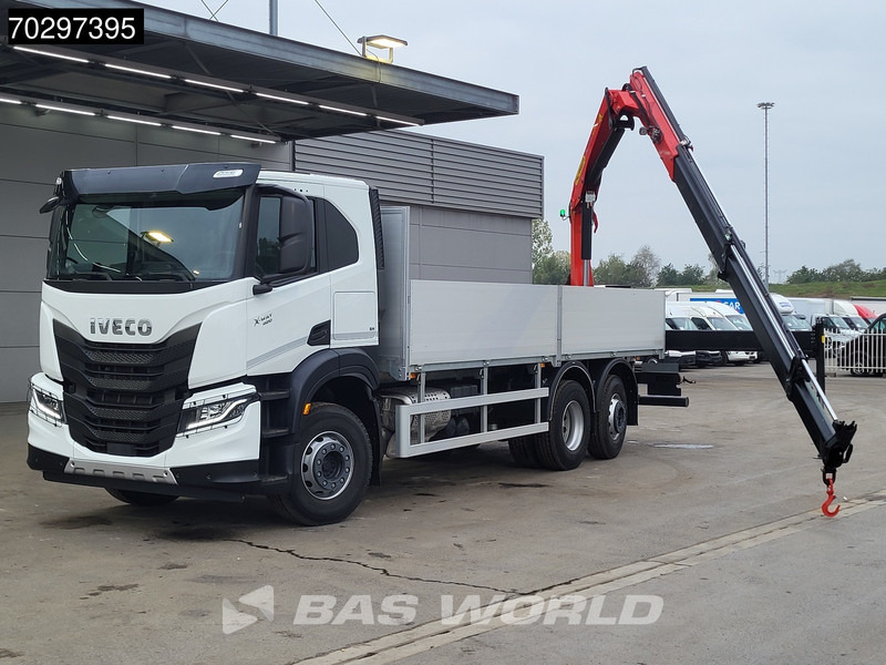 Iveco X-Way 420 6X2 UNUSED Palfinger PK19001 SLD5 Crane Lift+steering-Axle ACC Euro 6 - Valníkový/ Plošinový nákladný automobil, Auto s hydraulickou rukou: obrázok 5 Iveco X-Way 420 6X2 UNUSED Palfinger PK19001 SLD5 Crane Lift+steering-Axle ACC Euro 6 - Valníkový/ Plošinový nákladný automobil, Auto s hydraulickou rukou: obrázok 5