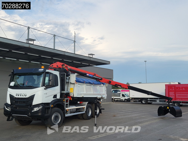 Iveco X-Way 480 6X4 NEW! HMF 2243Z-RCS Z-Crane kran 12m3 KH-Kipper Retarder Big-Axle - Sklápač, Auto s hydraulickou rukou: obrázok 5 Iveco X-Way 480 6X4 NEW! HMF 2243Z-RCS Z-Crane kran 12m3 KH-Kipper Retarder Big-Axle - Sklápač, Auto s hydraulickou rukou: obrázok 5