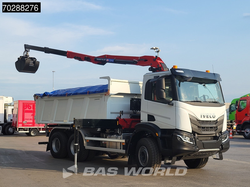 Iveco X-Way 480 6X4 NEW! HMF 2243Z-RCS Z-Crane kran 12m3 KH-Kipper Retarder Big-Axle - Sklápač, Auto s hydraulickou rukou: obrázok 3 Iveco X-Way 480 6X4 NEW! HMF 2243Z-RCS Z-Crane kran 12m3 KH-Kipper Retarder Big-Axle - Sklápač, Auto s hydraulickou rukou: obrázok 3