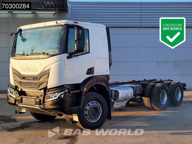 Iveco X-Way 500 X-Way 6X4 NEW 6x4 chassis Sleepercab Rear Air suspension Automatic Euro 6 - Podvozek s kabinou: obrázok 1 Iveco X-Way 500 X-Way 6X4 NEW 6x4 chassis Sleepercab Rear Air suspension Automatic Euro 6 - Podvozek s kabinou: obrázok 1
