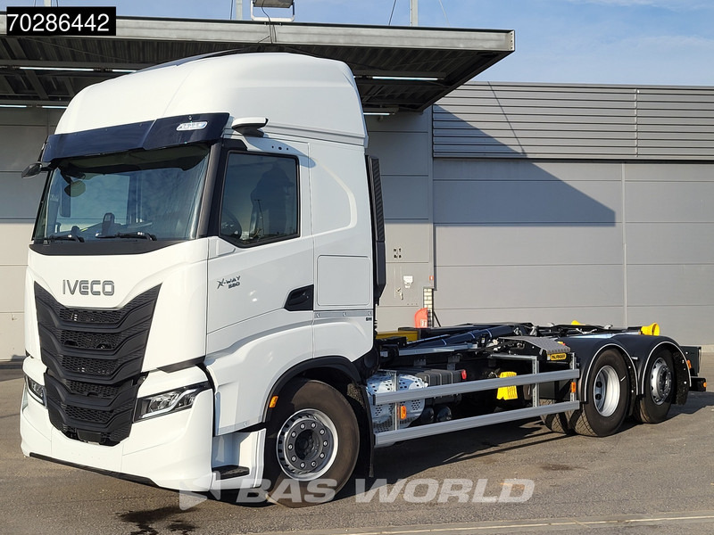 Iveco X-Way 580 6X2 NEW Palfinger PHT20SLD5 Hooklift Lift+steering Axle Automatic Navi ACC LED - Hákový nosič kontajnerov: obrázok 5 Iveco X-Way 580 6X2 NEW Palfinger PHT20SLD5 Hooklift Lift+steering Axle Automatic Navi ACC LED - Hákový nosič kontajnerov: obrázok 5