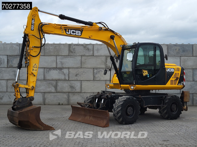 JCB JS145W BLADE + OUTRIGGERS - Kolesové rýpadlo: obrázok 2 JCB JS145W BLADE + OUTRIGGERS - Kolesové rýpadlo: obrázok 2