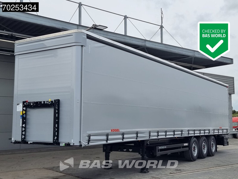 Kögel S24-1 3 axles NEW HUBDACH Liftachse Lifting+ Sliding Roof - Plachtový náves: obrázok 1 Kögel S24-1 3 axles NEW HUBDACH Liftachse Lifting+ Sliding Roof - Plachtový náves: obrázok 1
