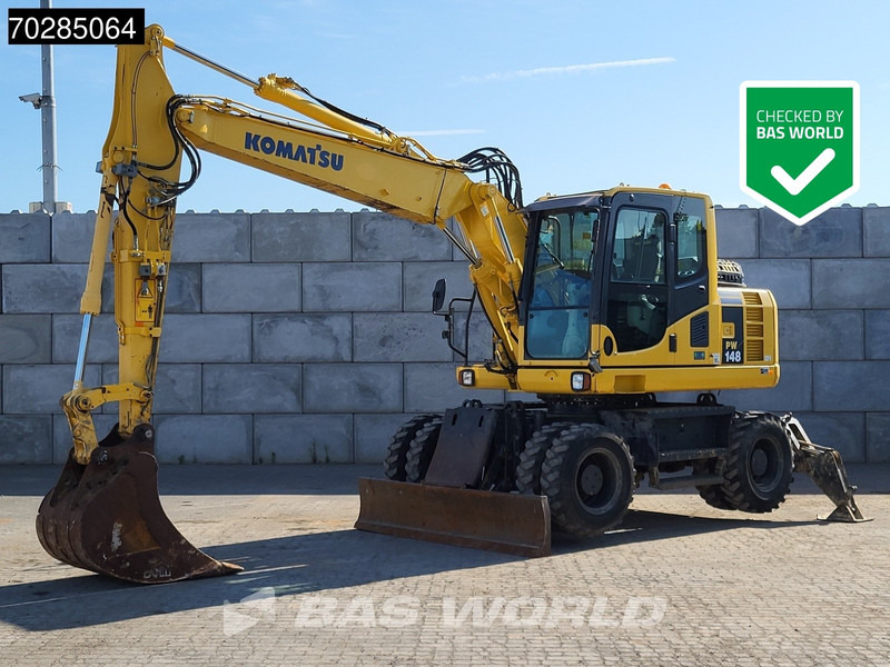 Komatsu PW148 -8 - Kolesové rýpadlo: obrázok 1 Komatsu PW148 -8 - Kolesové rýpadlo: obrázok 1