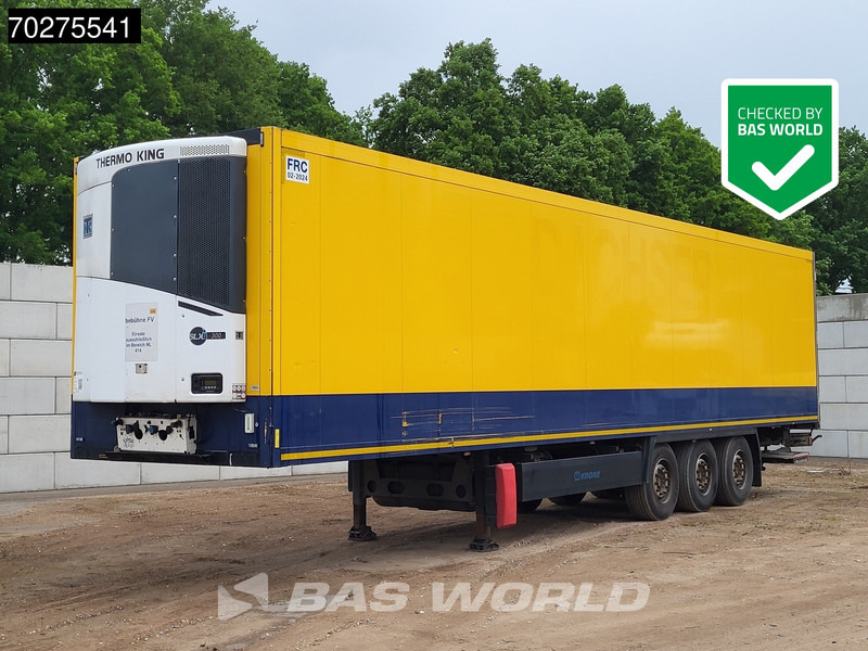 Krone SD 3 axles Doppelstock Tailgate LBW - Náves chladírenské: obrázok 1 Krone SD 3 axles Doppelstock Tailgate LBW - Náves chladírenské: obrázok 1