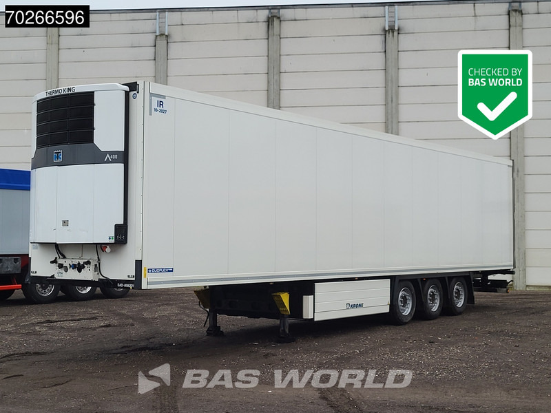 Krone ThermoKing A400 3 axles Doppelstock Blumenbreit Liftachse Palettenkasten - Náves chladírenské: obrázok 1 Krone ThermoKing A400 3 axles Doppelstock Blumenbreit Liftachse Palettenkasten - Náves chladírenské: obrázok 1