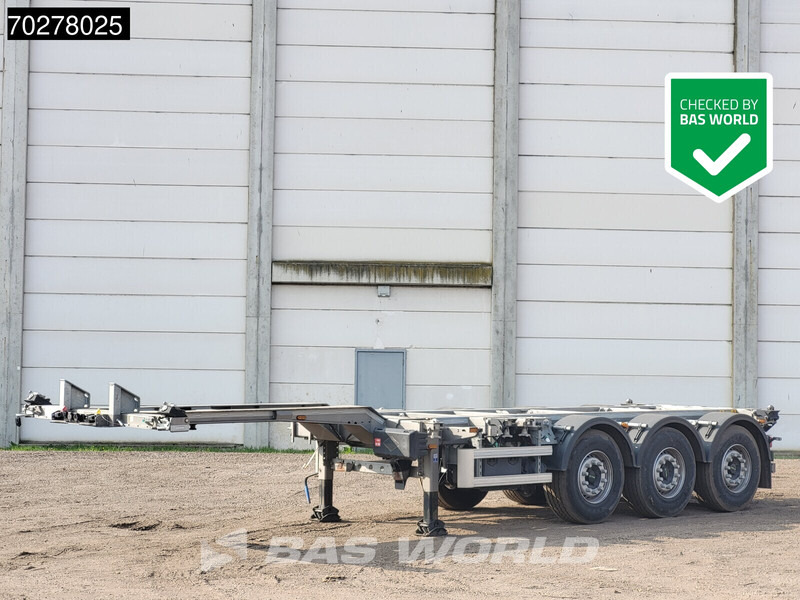 Lecitrailer SR3EC 3 axles UNUSED Liftachse Multi'45 - Náves preprava kontajnerov/ Výmenná nadstavba: obrázok 1 Lecitrailer SR3EC 3 axles UNUSED Liftachse Multi'45 - Náves preprava kontajnerov/ Výmenná nadstavba: obrázok 1