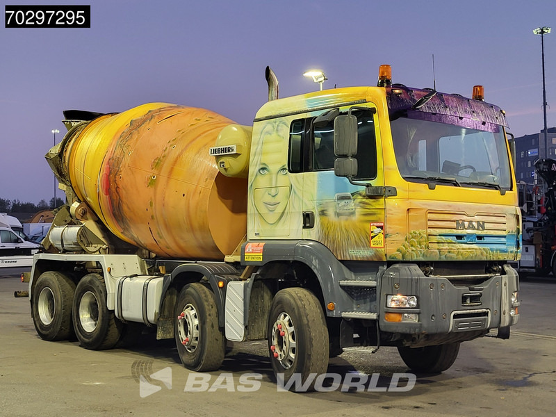MAN 35.363 8X4 9m3 Liebherr mixer Big-Axle Steelsuspension Automatic Euro 3 - Domiešavač: obrázok 3 MAN 35.363 8X4 9m3 Liebherr mixer Big-Axle Steelsuspension Automatic Euro 3 - Domiešavač: obrázok 3