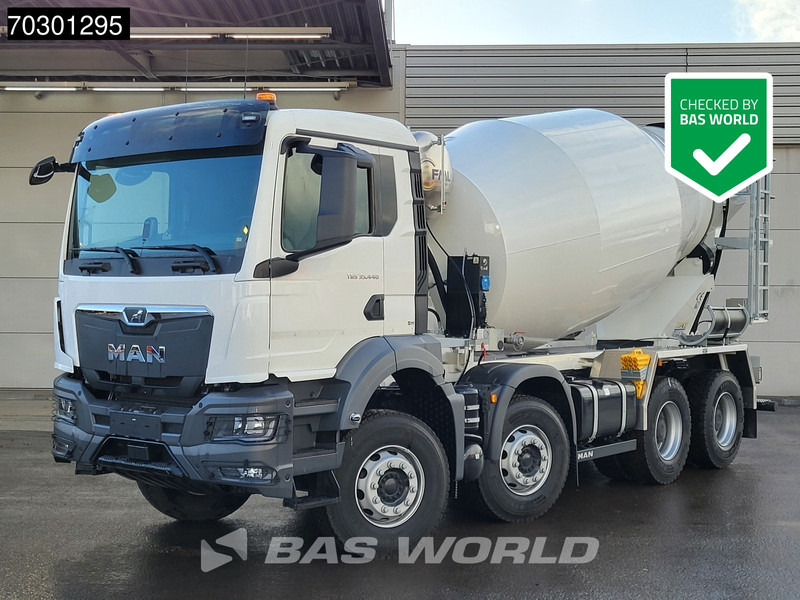 MAN 35.440 8X4 NEW! 10m3 mixer Steelsuspension Automatic Euro 6 - Domiešavač: obrázok 1 MAN 35.440 8X4 NEW! 10m3 mixer Steelsuspension Automatic Euro 6 - Domiešavač: obrázok 1