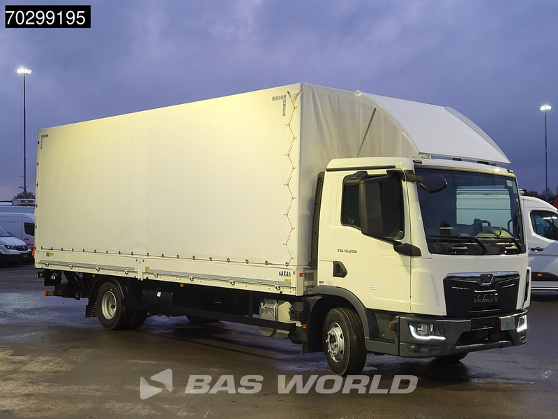 Plachtové nákladné vozidlo MAN TGL 12.250 4X2 Low Mileage! 12tonner 1500kg Ladebordwand Automatic Euro 6: obrázok 16