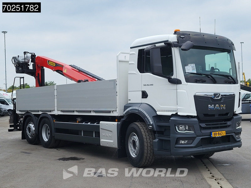 MAN TGS 26.440 6X2 NEW NL-Truck Palfinger PK 20.501 L TEC3 Kran Crane Baustoff Euro 6 - Valníkový/ Plošinový nákladný automobil: obrázok 3 MAN TGS 26.440 6X2 NEW NL-Truck Palfinger PK 20.501 L TEC3 Kran Crane Baustoff Euro 6 - Valníkový/ Plošinový nákladný automobil: obrázok 3