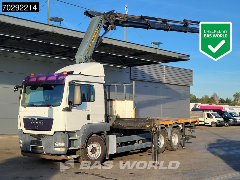 MAN TGS 26.440 6X4 Palfinger PK36002 Crane Retarder Steelsuspension Manual Euro 4 - Valníkový/ Plošinový nákladný automobil, Auto s hydraulickou rukou: obrázok 1 MAN TGS 26.440 6X4 Palfinger PK36002 Crane Retarder Steelsuspension Manual Euro 4 - Valníkový/ Plošinový nákladný automobil, Auto s hydraulickou rukou: obrázok 1
