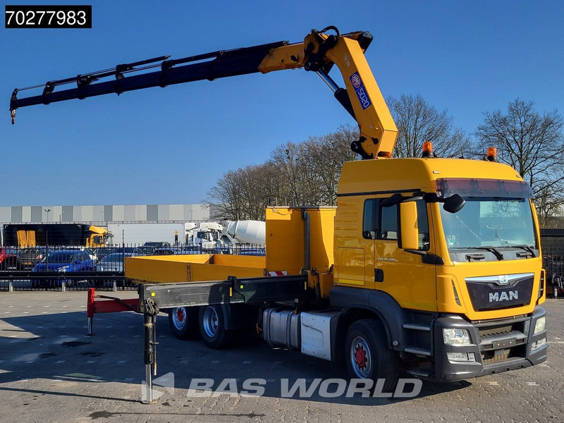 MAN TGS 26.480 6X4 HMF 5020-K6 Crane Kran Hydrodrive Lift+Lenkachse Euro 6 - Valníkový/ Plošinový nákladný automobil, Auto s hydraulickou rukou: obrázok 5 MAN TGS 26.480 6X4 HMF 5020-K6 Crane Kran Hydrodrive Lift+Lenkachse Euro 6 - Valníkový/ Plošinový nákladný automobil, Auto s hydraulickou rukou: obrázok 5