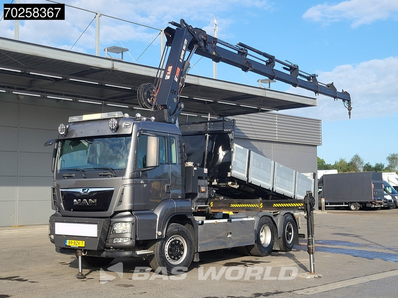 MAN TGS 26.500 6X2 Prepared NL-Truck NEW APK HIAB X-HIPRO 302 E-6 Crane Kran Fifth wheel - Sklápač, Auto s hydraulickou rukou: obrázok 1 MAN TGS 26.500 6X2 Prepared NL-Truck NEW APK HIAB X-HIPRO 302 E-6 Crane Kran Fifth wheel - Sklápač, Auto s hydraulickou rukou: obrázok 1