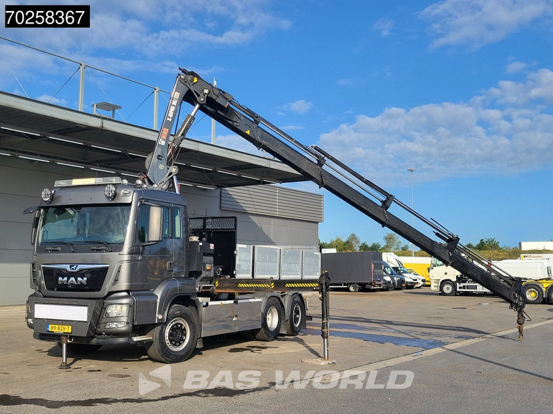 MAN TGS 26.500 6X2 Prepared NL-Truck NEW APK HIAB X-HIPRO 302 E-6 Crane Kran Fifth wheel - Sklápač, Auto s hydraulickou rukou: obrázok 5 MAN TGS 26.500 6X2 Prepared NL-Truck NEW APK HIAB X-HIPRO 302 E-6 Crane Kran Fifth wheel - Sklápač, Auto s hydraulickou rukou: obrázok 5