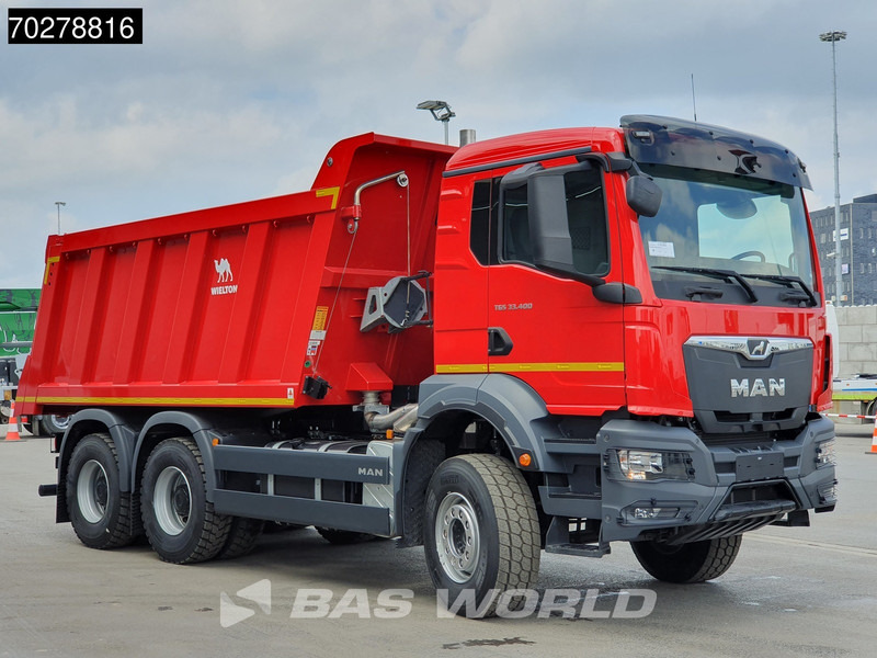 Nový Sklápač MAN TGS 33.400 6X4 NEW! 16m3 Wielton tipper Manual Body heating Big-Axle Euro 5: obrázok 6