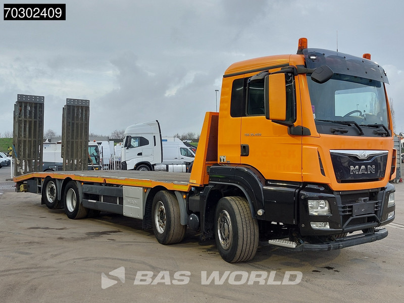 MAN TGS 35.400 8X2 Machine transporter Hydraulic Ramps Winch Lift+Steering Axle Euro 6 - Nákladné vozidlo na prepravu automobilov: obrázok 3 MAN TGS 35.400 8X2 Machine transporter Hydraulic Ramps Winch Lift+Steering Axle Euro 6 - Nákladné vozidlo na prepravu automobilov: obrázok 3