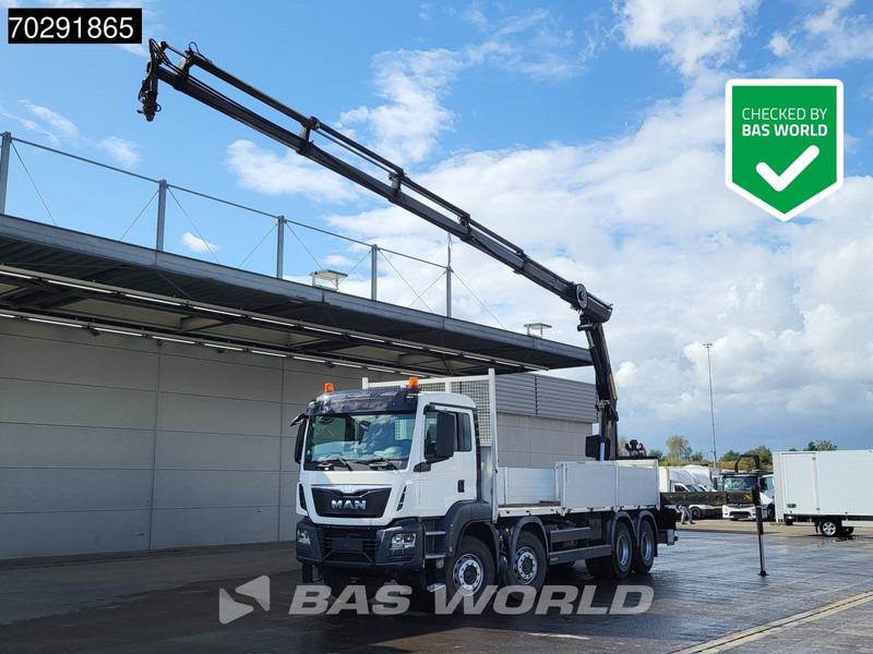 MAN TGS 35.400 8X4 Palfinger PK23002 SH Big-Axle Euro 6 - Valníkový/ Plošinový nákladný automobil, Auto s hydraulickou rukou: obrázok 1 MAN TGS 35.400 8X4 Palfinger PK23002 SH Big-Axle Euro 6 - Valníkový/ Plošinový nákladný automobil, Auto s hydraulickou rukou: obrázok 1