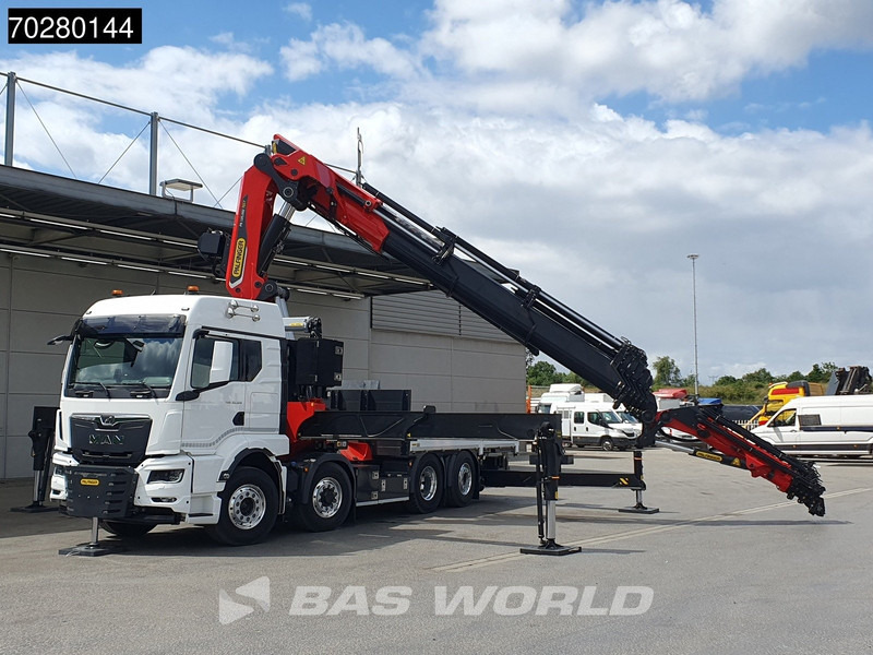 MAN TGS 35.520 8X4 Palfinger PK135.002 TEC 7 Kran Crane Hydrodrive Lift+steering axle Navi LED Euro 6 - Valníkový/ Plošinový nákladný automobil, Auto s hydraulickou rukou: obrázok 5 MAN TGS 35.520 8X4 Palfinger PK135.002 TEC 7 Kran Crane Hydrodrive Lift+steering axle Navi LED Euro 6 - Valníkový/ Plošinový nákladný automobil, Auto s hydraulickou rukou: obrázok 5