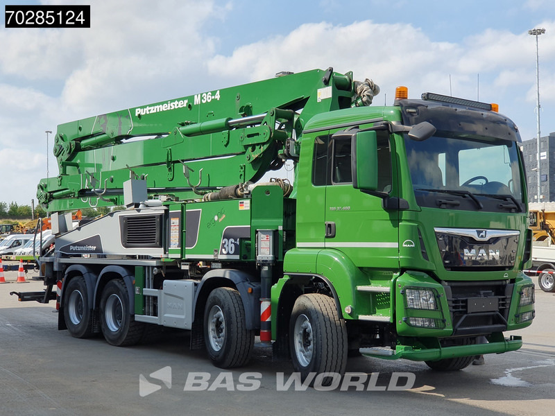 MAN TGS 37.460 8X4 Putzmeister M36-4 Pump Manual Big-Axle Steelsuspension Navi Euro 6 - Autočerpadlo: obrázok 3 MAN TGS 37.460 8X4 Putzmeister M36-4 Pump Manual Big-Axle Steelsuspension Navi Euro 6 - Autočerpadlo: obrázok 3