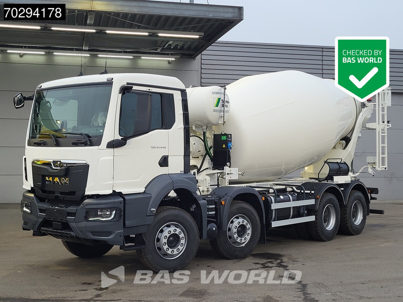 MAN TGS 41.440 8X4 NEW! 12m3 Stetter concrete mixer Big-Axle Steelsuspension Euro 6 - Domiešavač: obrázok 1 MAN TGS 41.440 8X4 NEW! 12m3 Stetter concrete mixer Big-Axle Steelsuspension Euro 6 - Domiešavač: obrázok 1