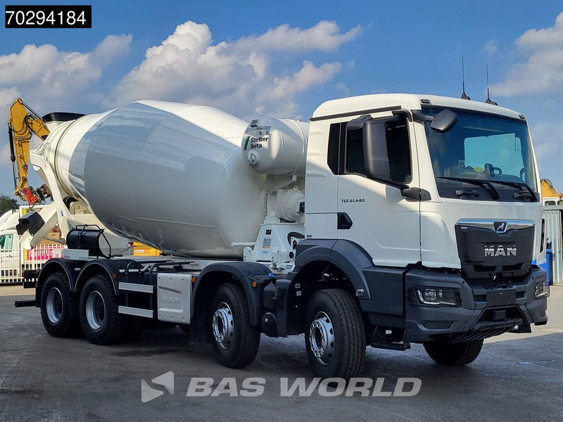 MAN TGS 41.440 8X4 New! 12m3 Stetter Mixer Big-Axle Steelsuspension Automatic Euro 6 - Domiešavač: obrázok 3 MAN TGS 41.440 8X4 New! 12m3 Stetter Mixer Big-Axle Steelsuspension Automatic Euro 6 - Domiešavač: obrázok 3