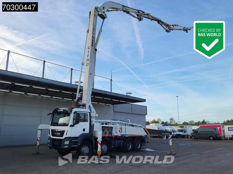 MAN TGS 41.460 8X4 CIFA K40C-PU1607 Pump 935hours! Big-Axle Steelsuspension Euro 6 - Autočerpadlo: obrázok 1 MAN TGS 41.460 8X4 CIFA K40C-PU1607 Pump 935hours! Big-Axle Steelsuspension Euro 6 - Autočerpadlo: obrázok 1