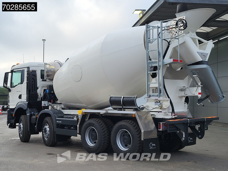 MAN TGS 41.480 8X4 NEW! 12m3 Mixer Retarder Steelsuspension Big-Axle Euro 6 - Domiešavač: obrázok 2 MAN TGS 41.480 8X4 NEW! 12m3 Mixer Retarder Steelsuspension Big-Axle Euro 6 - Domiešavač: obrázok 2