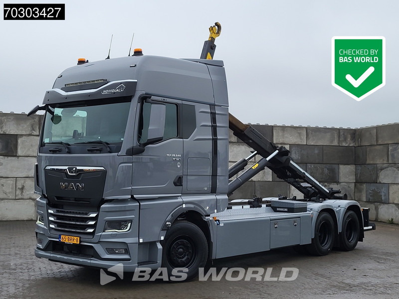 MAN TGX 28.640 TGX 6X2 NL-Truck APK Hyva 26-60-S containersystem Lift-axle Automatic Euro 6 - Hákový nosič kontajnerov: obrázok 1 MAN TGX 28.640 TGX 6X2 NL-Truck APK Hyva 26-60-S containersystem Lift-axle Automatic Euro 6 - Hákový nosič kontajnerov: obrázok 1