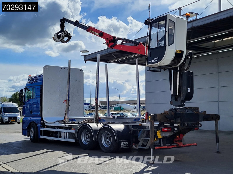 MAN TGX 33.580 TGX 6X4 Palfinger Epsilon Wood crane Holztransport Retarder Navi Xenon Euro 6 - Nákladné vozidlo na prepravu dreva, Auto s hydraulickou rukou: obrázok 2 MAN TGX 33.580 TGX 6X4 Palfinger Epsilon Wood crane Holztransport Retarder Navi Xenon Euro 6 - Nákladné vozidlo na prepravu dreva, Auto s hydraulickou rukou: obrázok 2