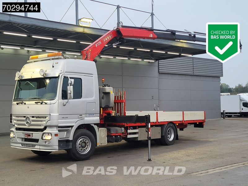 Mercedes-Benz Actros 1836 Actros 4X2 Fassi F175A 26 Crane Kran Remote Automatic Euro 3 - Valníkový/ Plošinový nákladný automobil, Auto s hydraulickou rukou: obrázok 1 Mercedes-Benz Actros 1836 Actros 4X2 Fassi F175A 26 Crane Kran Remote Automatic Euro 3 - Valníkový/ Plošinový nákladný automobil, Auto s hydraulickou rukou: obrázok 1