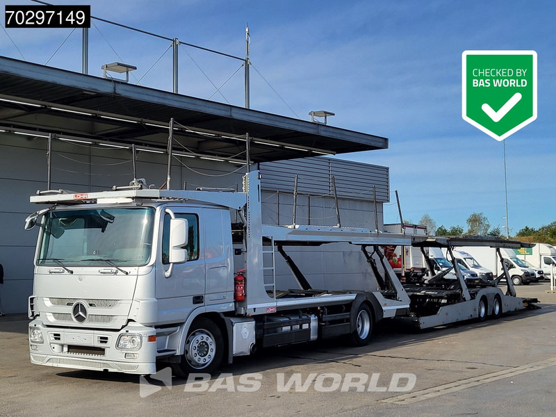 Mercedes-Benz Actros 1848 Actros 4X2 Lohr car transporter Retarder Standklima Xenon Euro 5 - Nákladné vozidlo na prepravu automobilov: obrázok 1 Mercedes-Benz Actros 1848 Actros 4X2 Lohr car transporter Retarder Standklima Xenon Euro 5 - Nákladné vozidlo na prepravu automobilov: obrázok 1