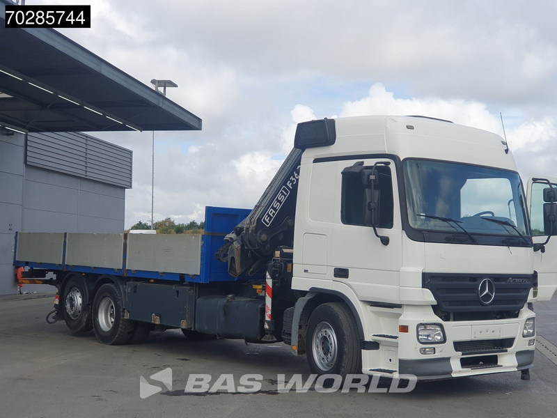 Mercedes-Benz Actros 2532 6X2 Fassi F330D3 Crane Kran Lift+steering Axle 3-Pedals Euro 3 - Valníkový/ Plošinový nákladný automobil, Auto s hydraulickou rukou: obrázok 2 Mercedes-Benz Actros 2532 6X2 Fassi F330D3 Crane Kran Lift+steering Axle 3-Pedals Euro 3 - Valníkový/ Plošinový nákladný automobil, Auto s hydraulickou rukou: obrázok 2