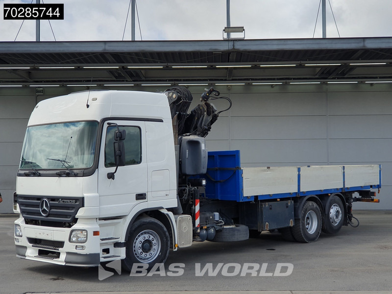Mercedes-Benz Actros 2532 6X2 Fassi F330D3 Crane Kran Lift+steering Axle 3-Pedals Euro 3 - Valníkový/ Plošinový nákladný automobil, Auto s hydraulickou rukou: obrázok 1 Mercedes-Benz Actros 2532 6X2 Fassi F330D3 Crane Kran Lift+steering Axle 3-Pedals Euro 3 - Valníkový/ Plošinový nákladný automobil, Auto s hydraulickou rukou: obrázok 1