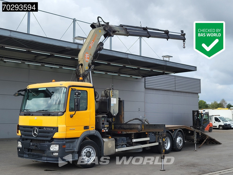 Mercedes-Benz Actros 2532 6X2 PM 30 T/M Crane Kran Remote Lift+Steering Axle 3-Pedals - Valníkový/ Plošinový nákladný automobil, Auto s hydraulickou rukou: obrázok 1 Mercedes-Benz Actros 2532 6X2 PM 30 T/M Crane Kran Remote Lift+Steering Axle 3-Pedals - Valníkový/ Plošinový nákladný automobil, Auto s hydraulickou rukou: obrázok 1