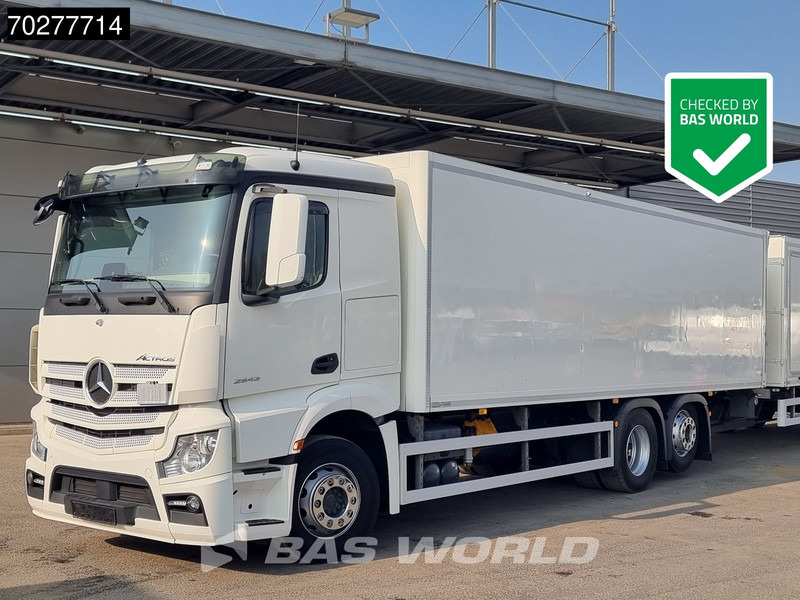 Mercedes-Benz Actros 2543 6X2 2000kg Ladebordwand Retarder Lift+Lenkachse Navi Automatic Euro 6 - Skříňový nákladní auto: obrázok 1 Mercedes-Benz Actros 2543 6X2 2000kg Ladebordwand Retarder Lift+Lenkachse Navi Automatic Euro 6 - Skříňový nákladní auto: obrázok 1