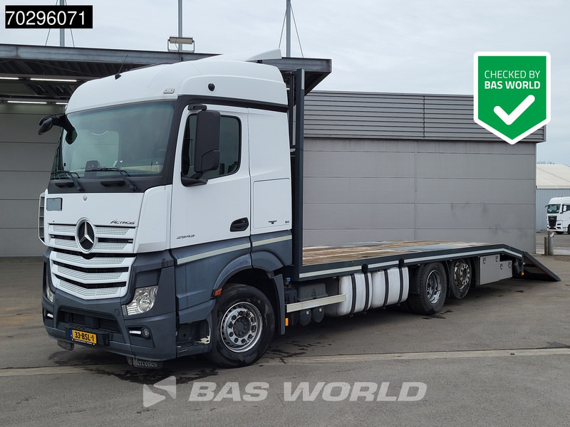 Mercedes-Benz Actros 2543 Actros 6X2 NL-Truck Machine transporter oprijwagen Retarder Lift-Axle ACC Euro 6 - Valníkový/ Plošinový nákladný automobil: obrázok 1 Mercedes-Benz Actros 2543 Actros 6X2 NL-Truck Machine transporter oprijwagen Retarder Lift-Axle ACC Euro 6 - Valníkový/ Plošinový nákladný automobil: obrázok 1