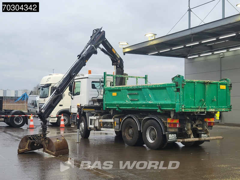 Mercedes-Benz Actros 2646 Actros 6X4 HIAB 122 BS-2 HIDUO Crane Kran 3-way tipper Big-Axle Euro 5 - Sklápač, Auto s hydraulickou rukou: obrázok 5 Mercedes-Benz Actros 2646 Actros 6X4 HIAB 122 BS-2 HIDUO Crane Kran 3-way tipper Big-Axle Euro 5 - Sklápač, Auto s hydraulickou rukou: obrázok 5