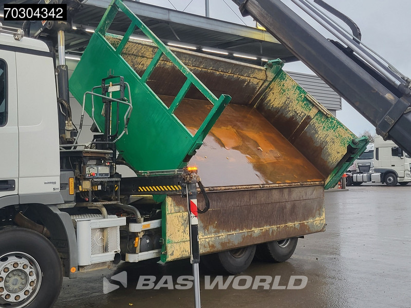 Mercedes-Benz Actros 2646 Actros 6X4 HIAB 122 BS-2 HIDUO Crane Kran 3-way tipper Big-Axle Euro 5 - Sklápač, Auto s hydraulickou rukou: obrázok 3 Mercedes-Benz Actros 2646 Actros 6X4 HIAB 122 BS-2 HIDUO Crane Kran 3-way tipper Big-Axle Euro 5 - Sklápač, Auto s hydraulickou rukou: obrázok 3