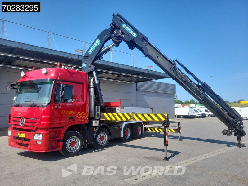 Mercedes-Benz Actros 2648 850 8X4 Effer 850/9S Kran Fifth wheel Big-Axle Automatic Euro 5 - Valníkový/ Plošinový nákladný automobil, Auto s hydraulickou rukou: obrázok 3 Mercedes-Benz Actros 2648 850 8X4 Effer 850/9S Kran Fifth wheel Big-Axle Automatic Euro 5 - Valníkový/ Plošinový nákladný automobil, Auto s hydraulickou rukou: obrázok 3