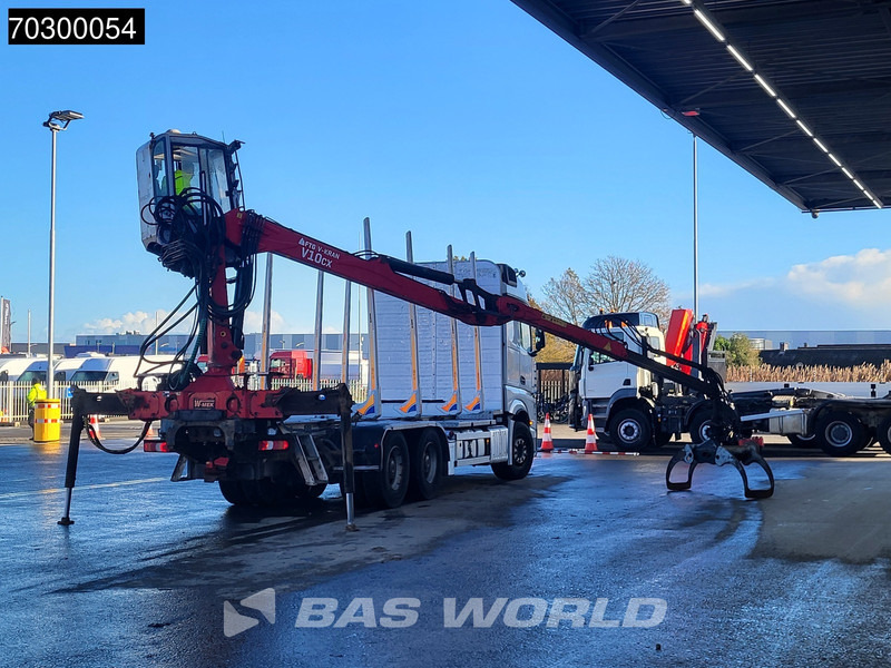 Mercedes-Benz Actros 2663 Actros 6X4 Timber truck FTG V10CX.81 wood crane Big-Axle Automatic Euro 6 - Nákladné vozidlo na prepravu dreva, Auto s hydraulickou rukou: obrázok 5 Mercedes-Benz Actros 2663 Actros 6X4 Timber truck FTG V10CX.81 wood crane Big-Axle Automatic Euro 6 - Nákladné vozidlo na prepravu dreva, Auto s hydraulickou rukou: obrázok 5