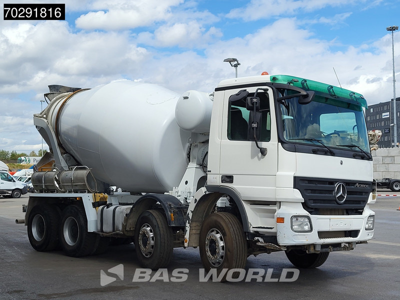 Mercedes-Benz Actros 3236 8X4 9M3 Stetter Mixer Big-Axle 3-Pedals Steelsuspension Euro 3 - Domiešavač: obrázok 3 Mercedes-Benz Actros 3236 8X4 9M3 Stetter Mixer Big-Axle 3-Pedals Steelsuspension Euro 3 - Domiešavač: obrázok 3