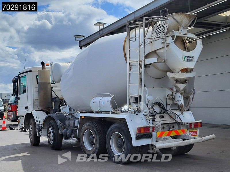 Mercedes-Benz Actros 3236 8X4 9M3 Stetter Mixer Big-Axle 3-Pedals Steelsuspension Euro 3 - Domiešavač: obrázok 2 Mercedes-Benz Actros 3236 8X4 9M3 Stetter Mixer Big-Axle 3-Pedals Steelsuspension Euro 3 - Domiešavač: obrázok 2