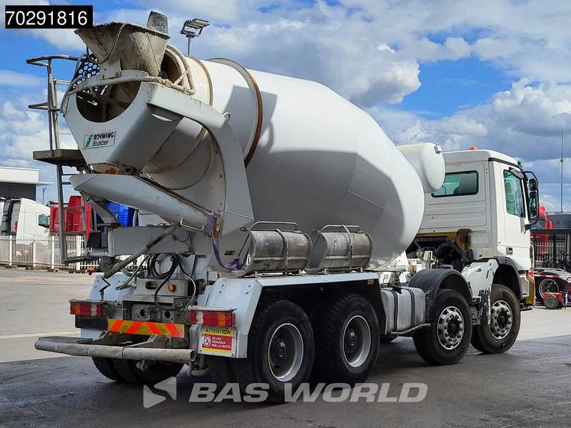 Mercedes-Benz Actros 3236 8X4 9M3 Stetter Mixer Big-Axle 3-Pedals Steelsuspension Euro 3 - Domiešavač: obrázok 5 Mercedes-Benz Actros 3236 8X4 9M3 Stetter Mixer Big-Axle 3-Pedals Steelsuspension Euro 3 - Domiešavač: obrázok 5