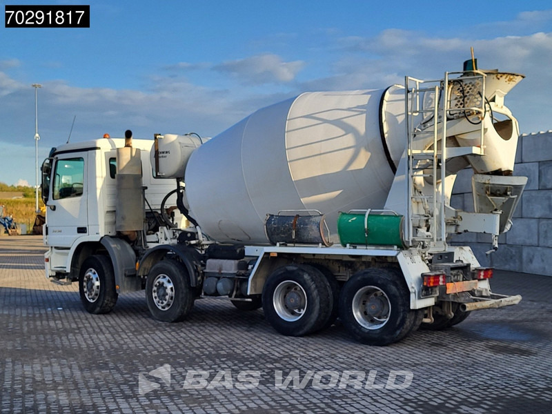 Mercedes-Benz Actros 3236 8X4 9m3 Stetter Mixer Retarder Steelsuspension Big-Axle Euro 3 - Domiešavač: obrázok 2 Mercedes-Benz Actros 3236 8X4 9m3 Stetter Mixer Retarder Steelsuspension Big-Axle Euro 3 - Domiešavač: obrázok 2