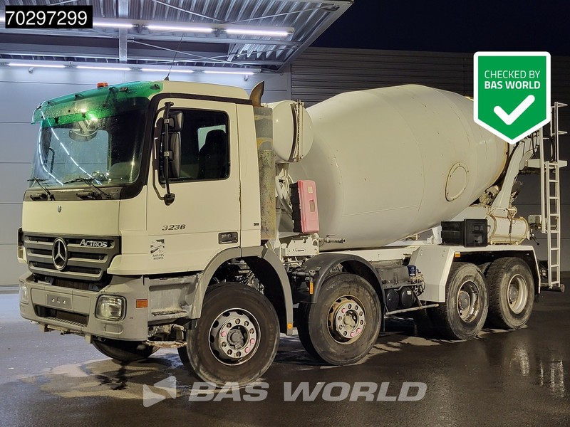 Mercedes-Benz Actros 3236 8X4 9m3 mixer Automatic Steelsuspension Euro 3 - Domiešavač: obrázok 1 Mercedes-Benz Actros 3236 8X4 9m3 mixer Automatic Steelsuspension Euro 3 - Domiešavač: obrázok 1
