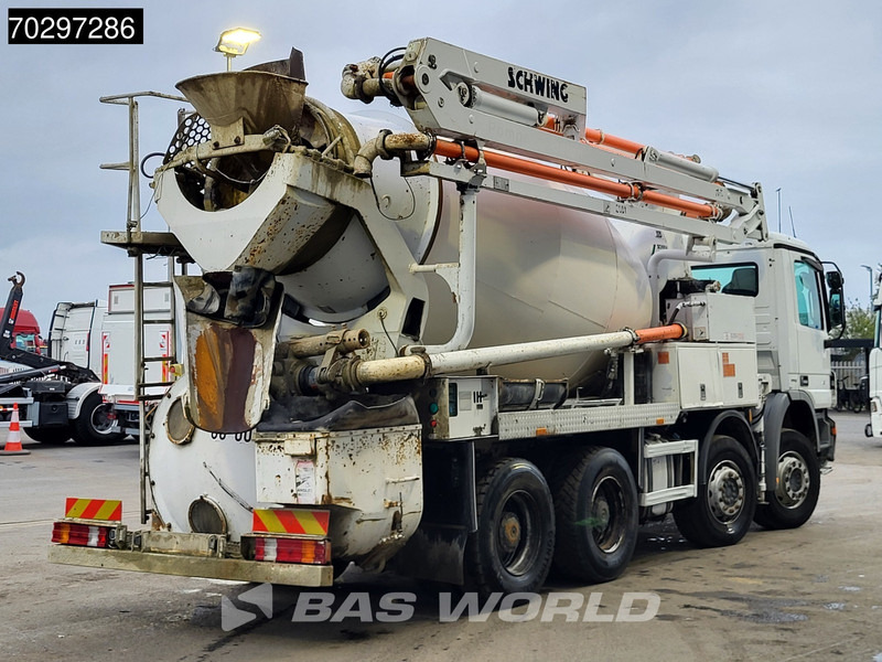 Mercedes-Benz Actros 3241 8X4 21meter Pump + 7m3 Stetter Mixer Steelsuspension Big-Axle Manual Euro 5 - Autočerpadlo: obrázok 5 Mercedes-Benz Actros 3241 8X4 21meter Pump + 7m3 Stetter Mixer Steelsuspension Big-Axle Manual Euro 5 - Autočerpadlo: obrázok 5
