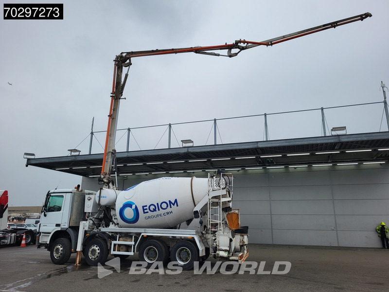 Mercedes-Benz Actros 3241 8X4 7m3 Mecbo Mixer Big-Axle Steelsuspension Pompe+Mixer Euro 5 - Autočerpadlo: obrázok 5 Mercedes-Benz Actros 3241 8X4 7m3 Mecbo Mixer Big-Axle Steelsuspension Pompe+Mixer Euro 5 - Autočerpadlo: obrázok 5