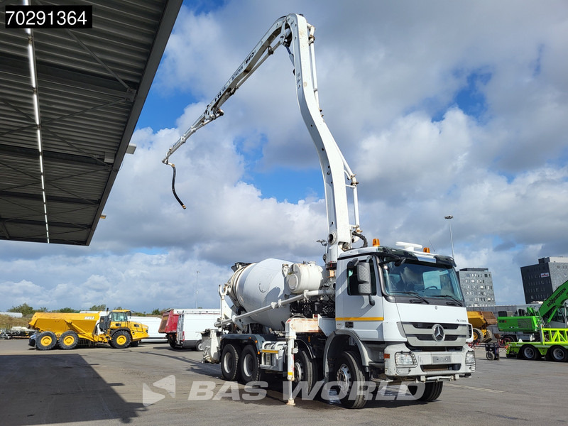 Mercedes-Benz Actros 3241 8X4 Cifa MK24.4Z Pompe+Mixer Retarder 3-Pedals Steelsuspension Big-Axle Euro 5 - Autočerpadlo: obrázok 3 Mercedes-Benz Actros 3241 8X4 Cifa MK24.4Z Pompe+Mixer Retarder 3-Pedals Steelsuspension Big-Axle Euro 5 - Autočerpadlo: obrázok 3